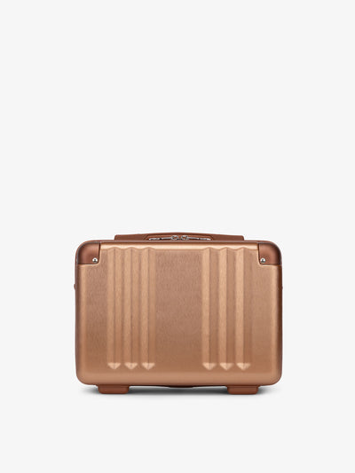 CALPAK Ambeur Vanity Case for makeup and cosmetics in copper; CC1801-COPPER view 1