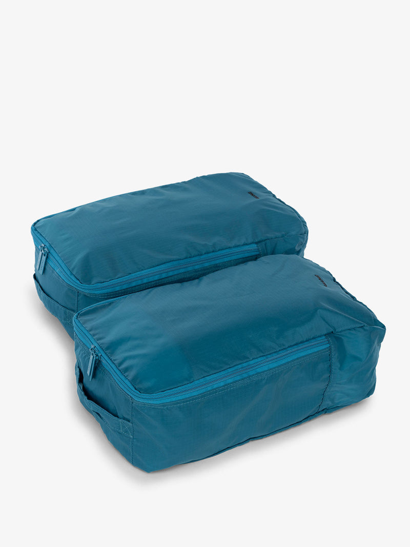 CALPAK Compakt shoe bag set in lagoon