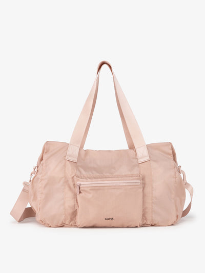 CALPAK lightweight pink duffle bag for women; KDB2001-MAUVE