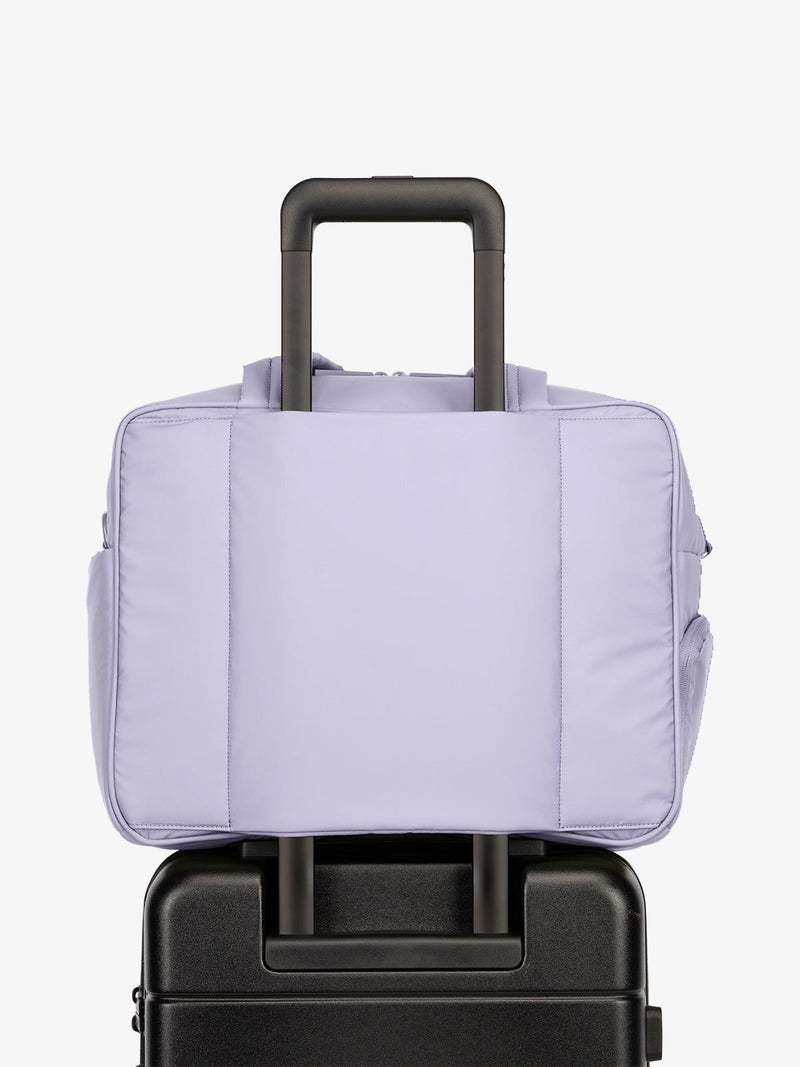 CALPAK Luka Duffel trolley sleeve in purple lavender Orchid