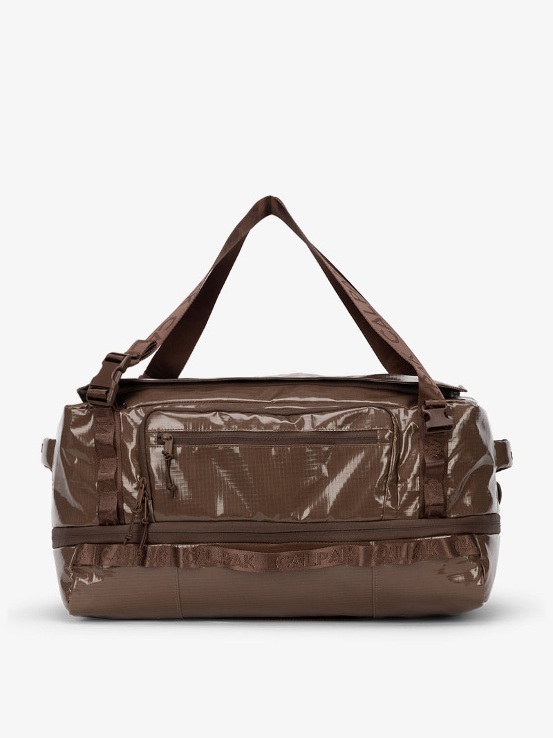CALPAK Terra 50L Duffel Backpack in brown Cacao