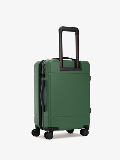 CALPAK Hue carry on hard side luggage with 360 spinner wheels in emerald green