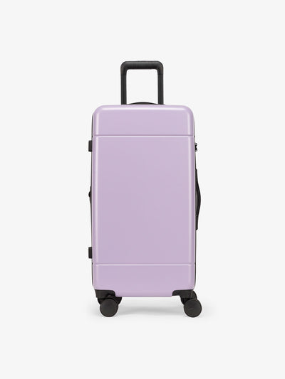 CALPAK Hue Medium Trunk Luggage with durable hard-shell exterior, cushioned top handle and 360 spinner wheels in orchid; LHU1026-ORCHID view 1