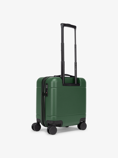 Emerald CALPAK hue mini carry on luggage with telescopic handle