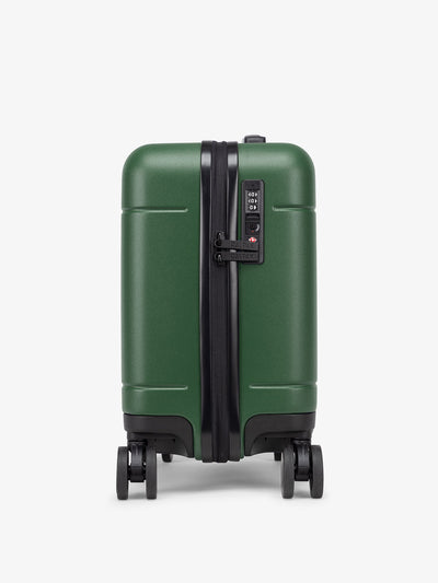 CALPAK Hue mini carry on luggage with tsa approved lock in emerald green