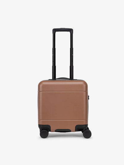 CALPAK Hue mini carry on luggage in hazel brown; LHU1014-HAZEL view 1