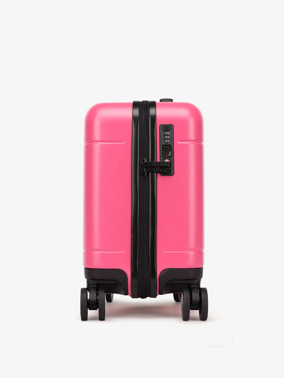 CALPAK Hue mini carry on luggage with tsa approved lock in dragonfruit pink