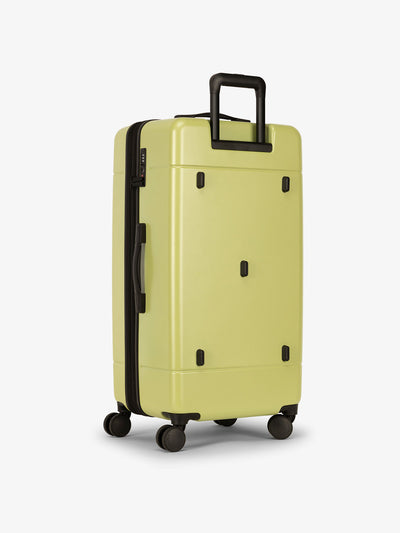 CALPAK hue hard side polycarbonate trunk luggage in key lime green