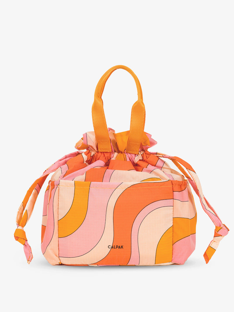 CALPAK Insulated Lunch Bag in retro sunset