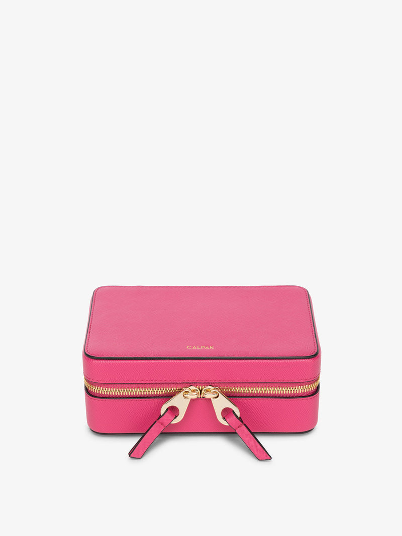 CALPAK jewelry case in pink dragonfruit