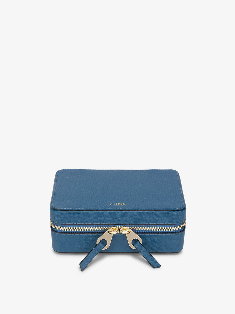 CALPAK travel jewelry case in blue