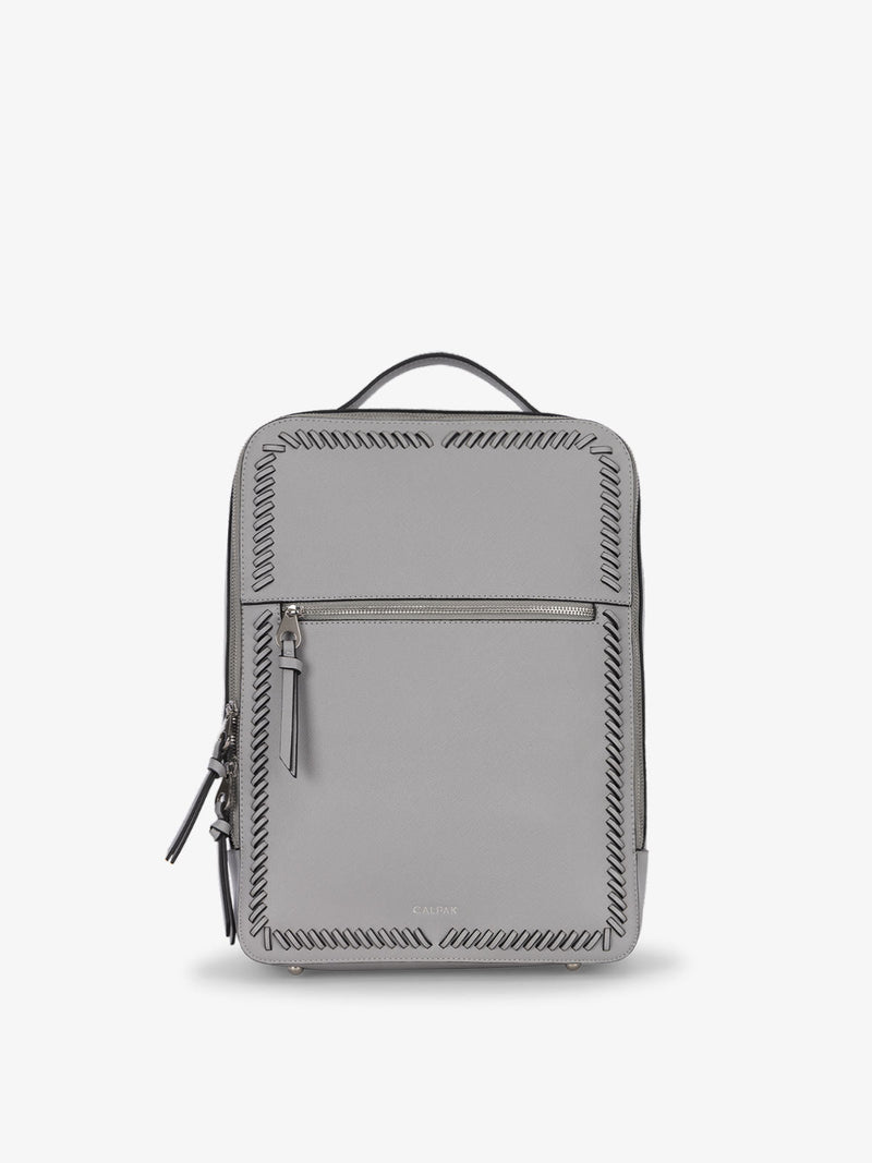 CALPAK Kaya laptop backpack in cool grey