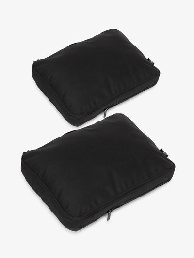 CALPAK large compression packing cubes in black; PCL2301-BLACK view 1