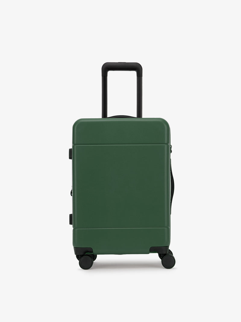 CALPAK Hue hard shell rolling carry on luggage in green emerald