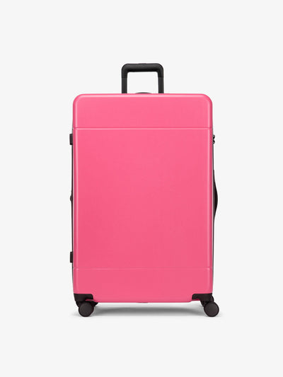 CALPAK large 30 inch hard shell luggage in pink dragonfruit; LHU1028-DRAGONFRUIT view 1