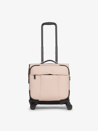 CALPAK Luka mini soft carry-on luggage in rose quartz; LSM1014-ROSE-QUARTZ