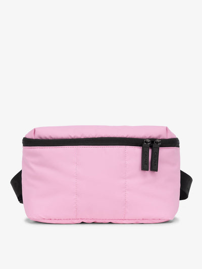 CALPAK Luka Belt Bag with soft puffy exterior in pink; BB1901-BUBBLEGUM
