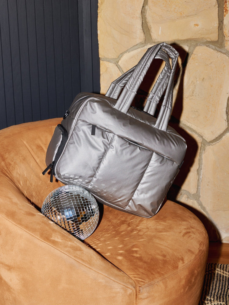 CALPAK Luka Duffel in gunmetal