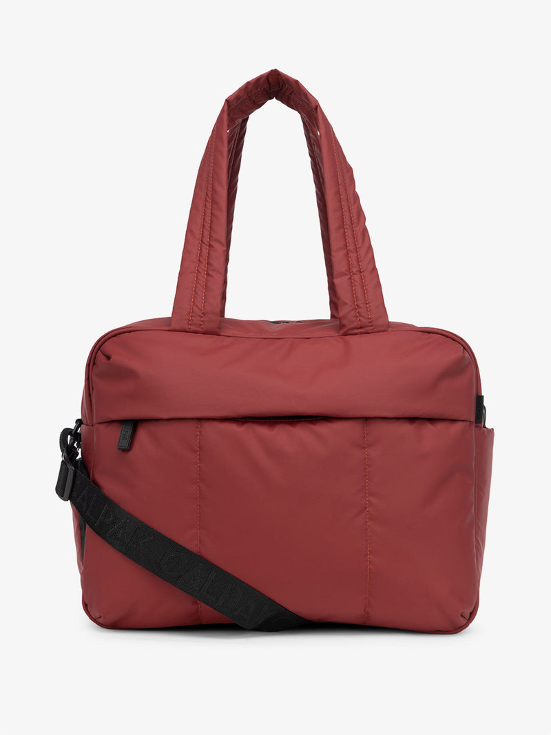 CALPAK Luka Duffel Bag in merlot