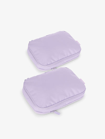 CALPAK small compression packing cubes in lavender; PCS2301-ORCHID view 1