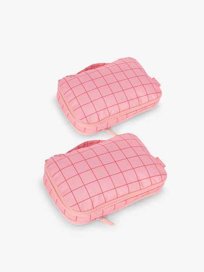 CALPAK small compression packing cubes in pink