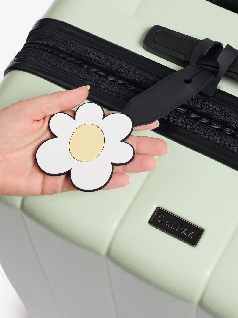 CALPAK Evry Starter Bundle with included luggage tag in daisy