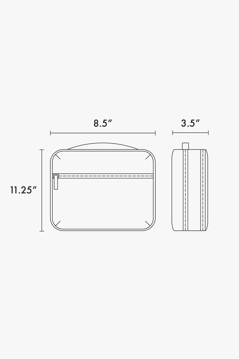 CALPAK Tablet Tech Organizer dimensions;