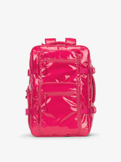 CALPAK Terra 26L laptop backpack duffel in hot pink; BPH2201-DRAGONFRUIT view 1