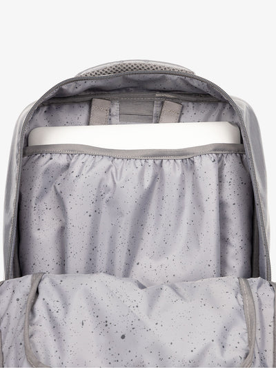 CALPAK Terra Laptop Backpack with laptop slip pocket in storm