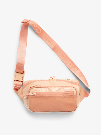CALPAK Terra hiking belt  bag with adjustable nylon strap in orange