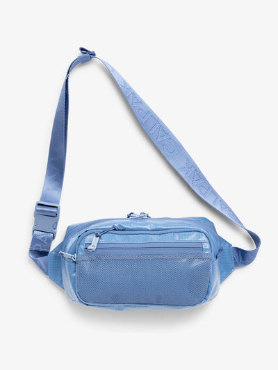 CALPAK Terra small sling bag with adjustable nylon strap in blue