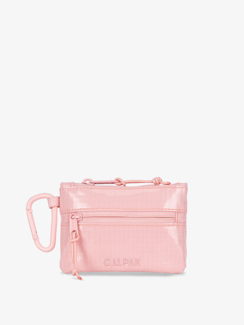 CALPAK Terra Clippable Card Pouch in pink Blossom