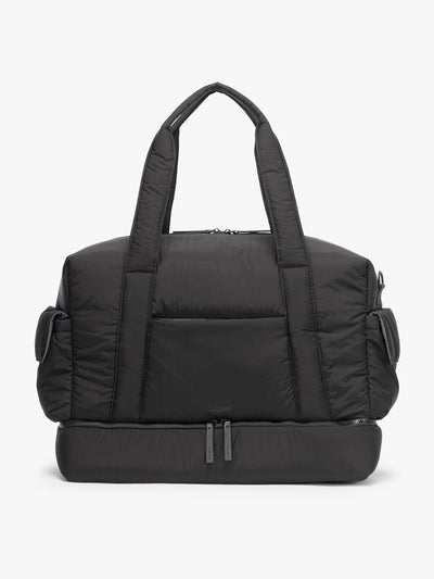 CALPAK Weekender Duffel in Black; WDB2501-BLACK view 1