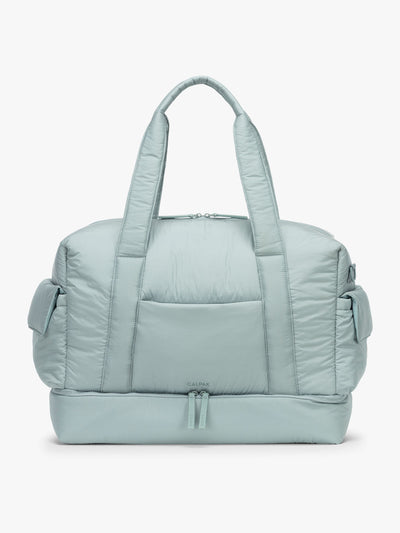 CALPAK Weekender Duffel in light blue Bluebell; WDB2501-BLUEBELL view 1