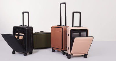 Hue Front Pocket Carry-On Luggage