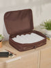 CALPAK Large Compression Packing Cubes made from durable material and expandable by 4.5"; PCL2301-WALNUT