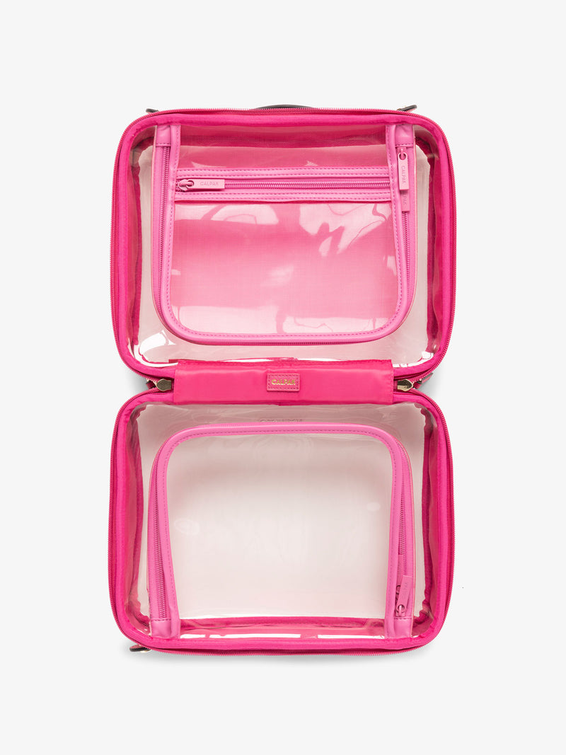 clear cosmetic travel bag