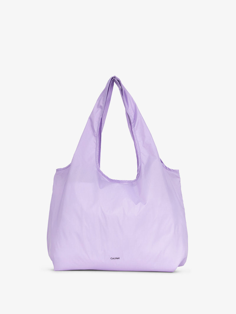 CALPAK Purple Packable tote bag