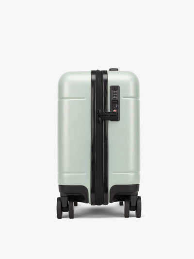 CALPAK Hue mini carry on luggage with tsa approved lock in jade green