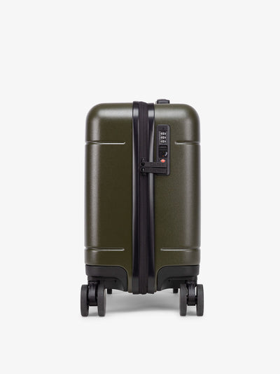 CALPAK rolling mini luggage for travel with TSA approved lock