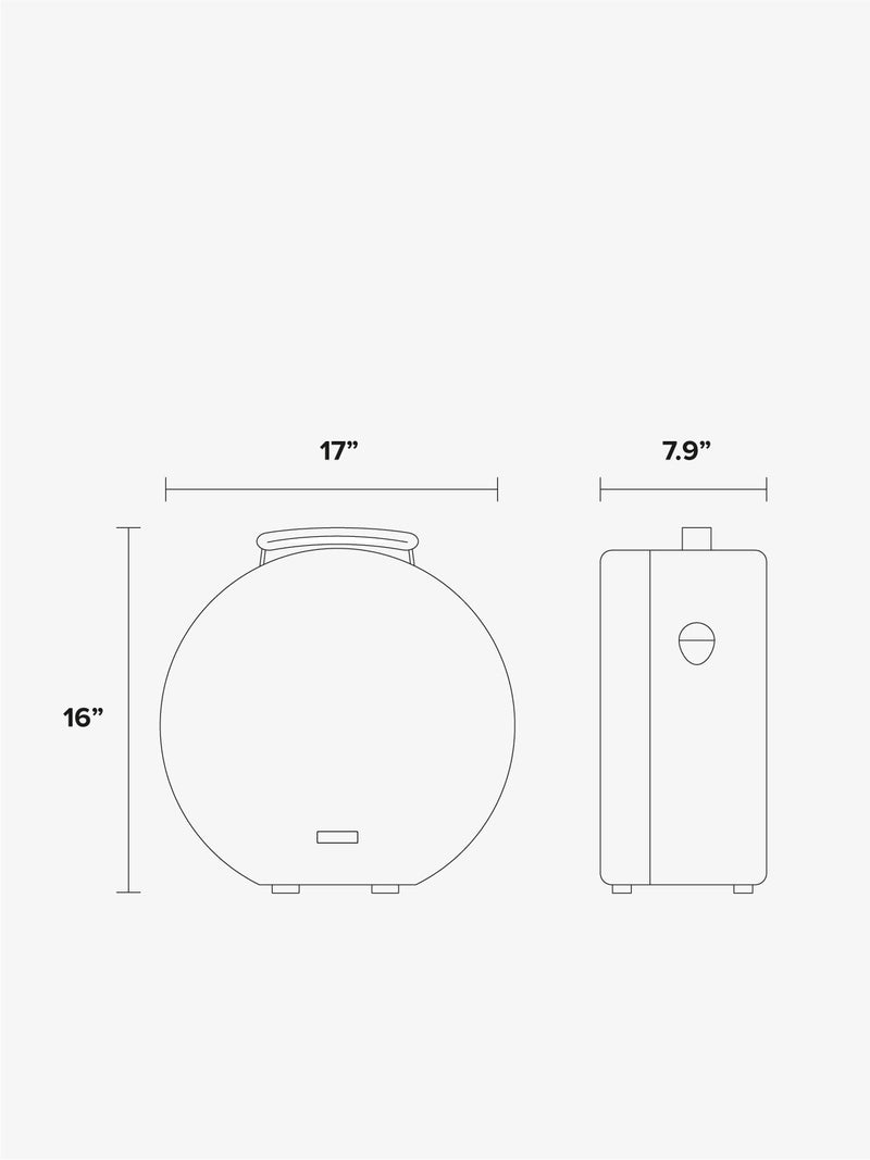 Trnk medium hat box dimensions;