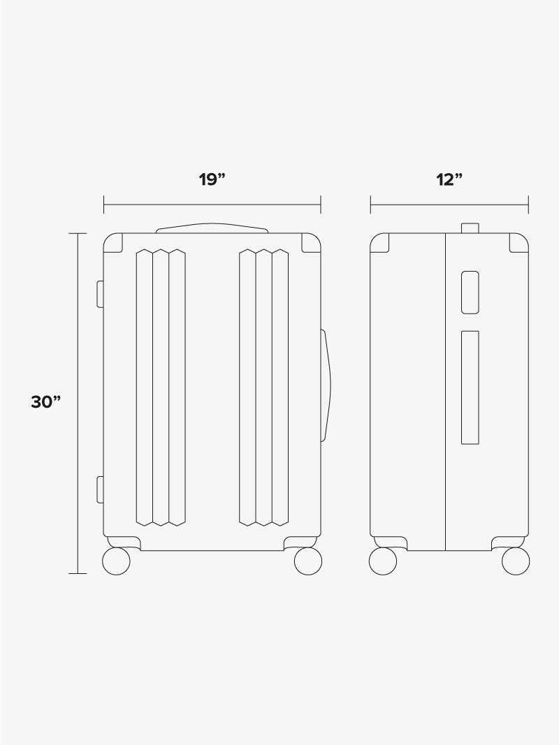 CALPAK Ambeur large 30 inch luggage dimensions