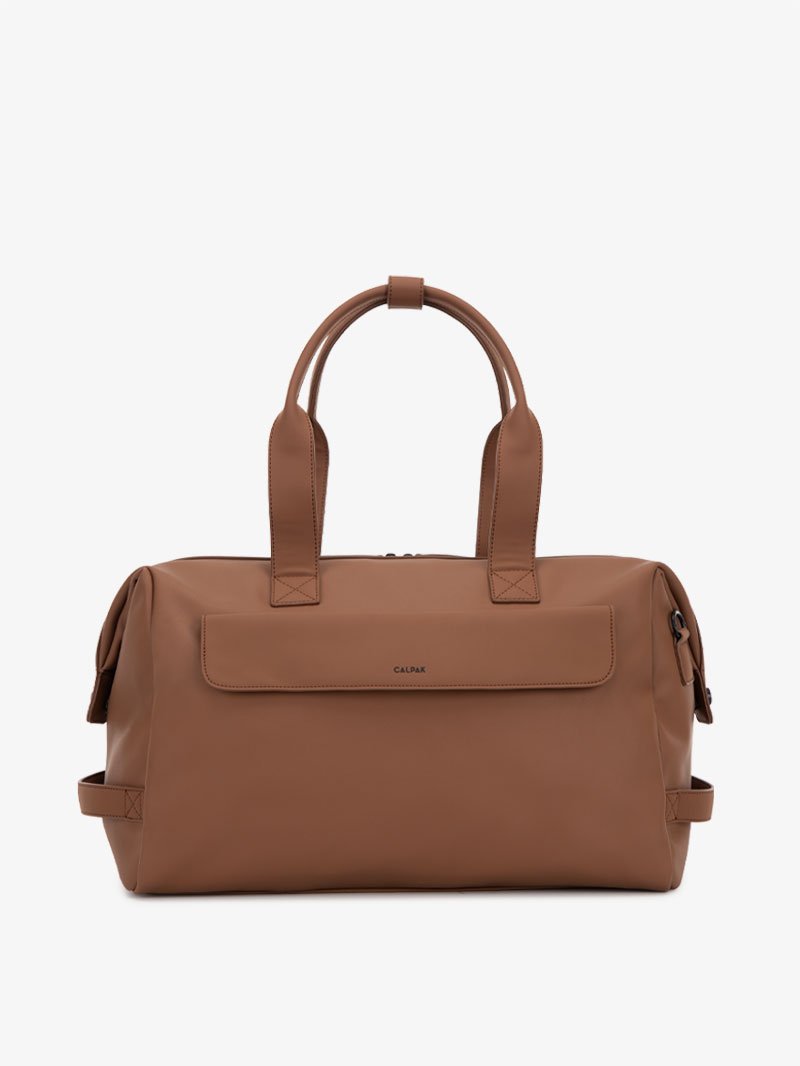 brown hazel CALPAK Hue duffel bag