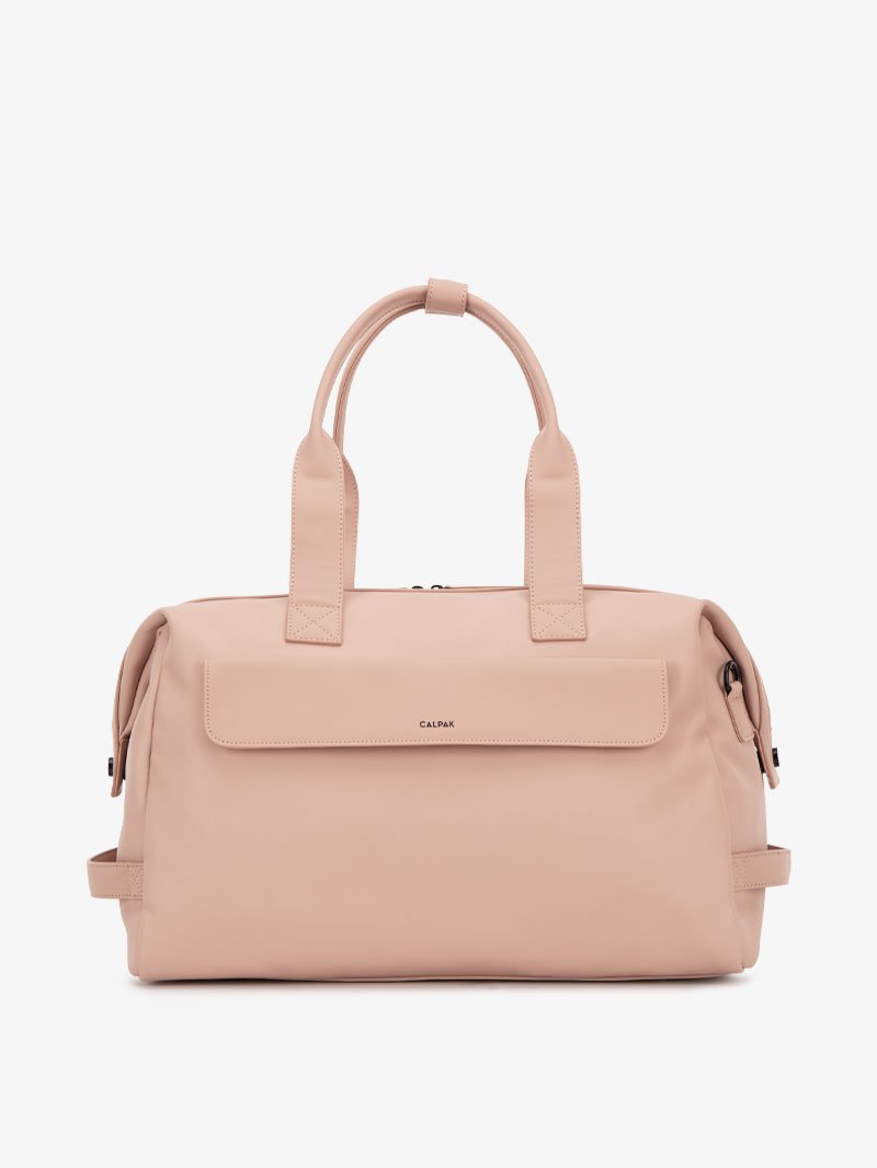 pink CALPAK Hue duffel bag